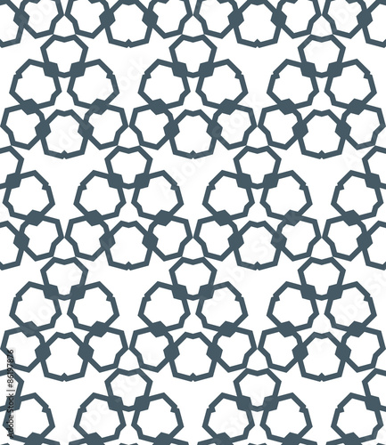 dark monochrome color abstract geometric seamless pattern.