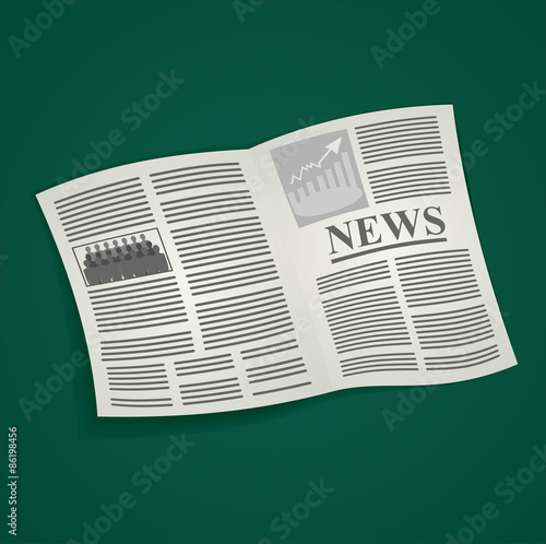 cartoon daily or weekly printed newspaper