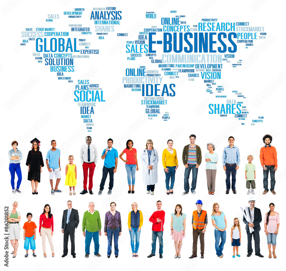 E-Business Ideas Analysis Communication Solution Social Concept E-Business Ideas Analysis Communication Solution Social Concept