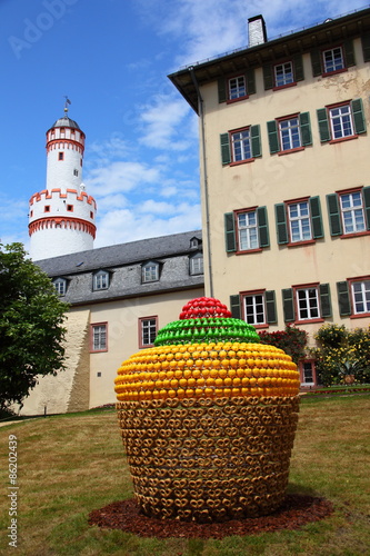 Bad Hoburg,Schloß,mit Weißem Turm, photo