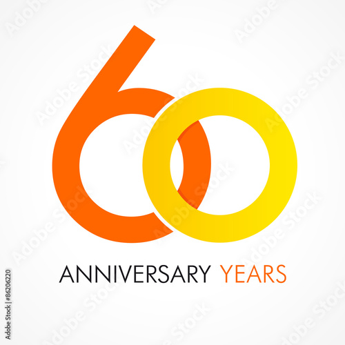 60 circle anniversary logo