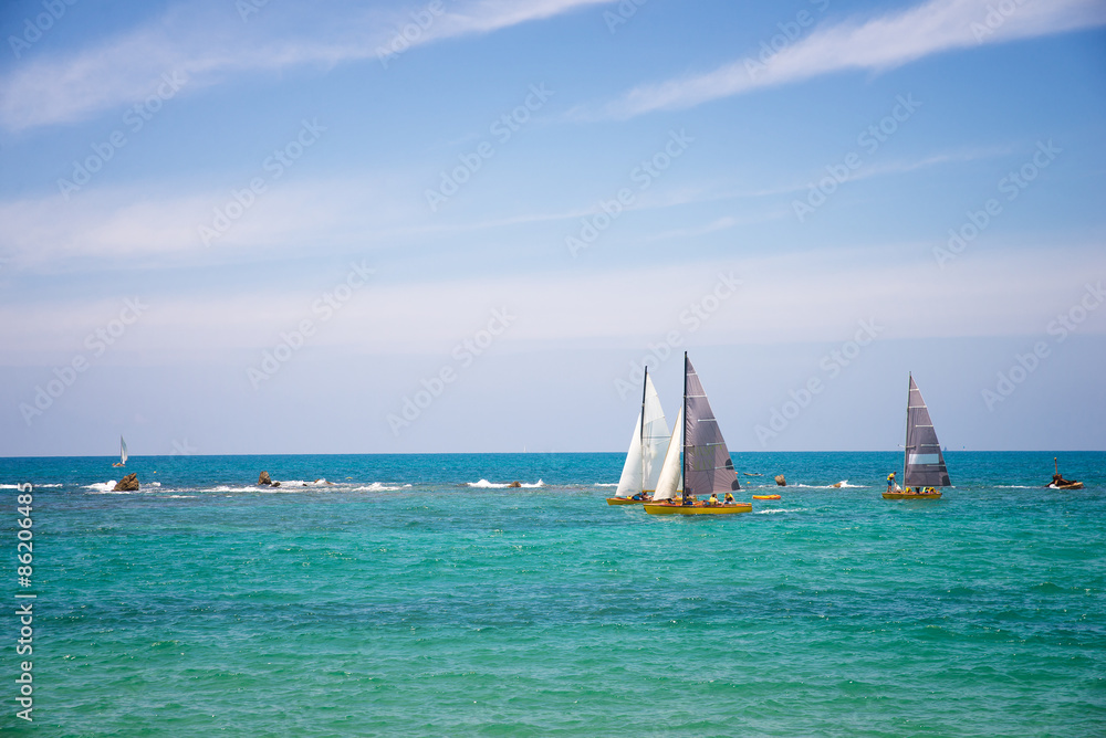 Fototapeta premium yacht 