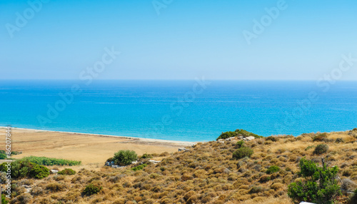 Landscape, View from Kurium, Cyprus