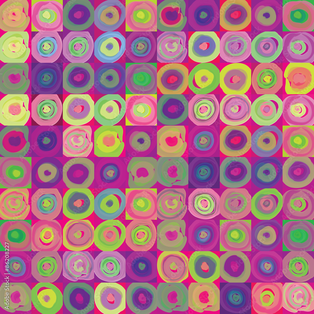 Abstract geometric pattern. Round shape seamless textured background in pop-art style Abstract geometric pattern. Round shape seamless textured background in pop-art style
