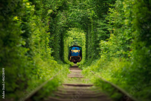 secret train 'tunnel of love' in ukraine