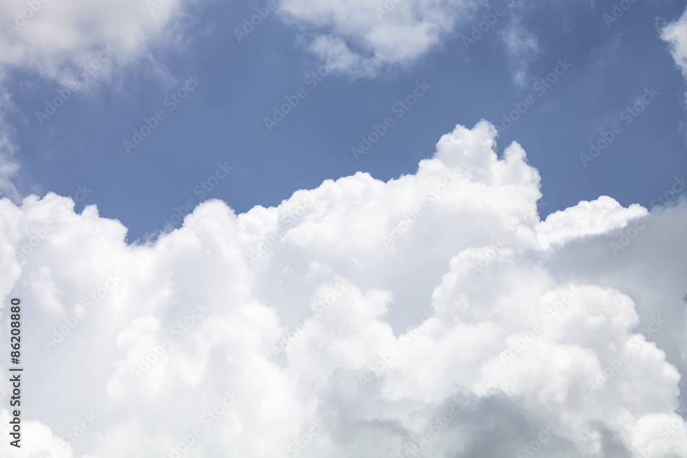 Obraz premium Blue sky and clouds