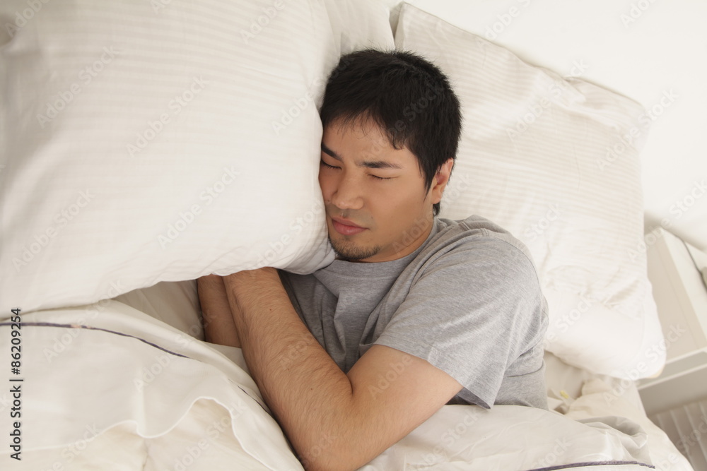Man sleeping Man sleeping