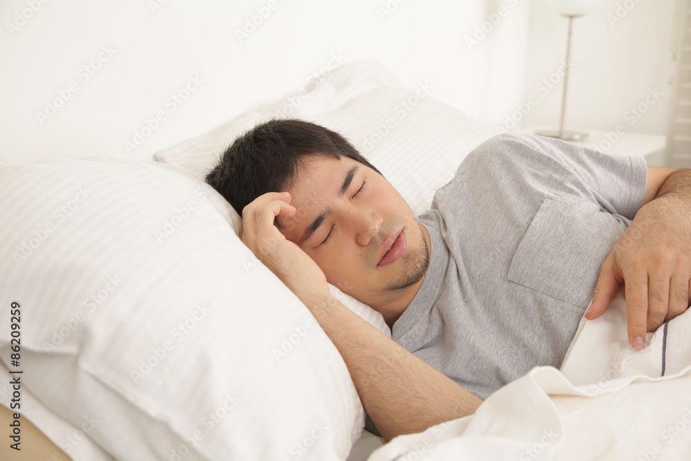 Man sleeping Man sleeping