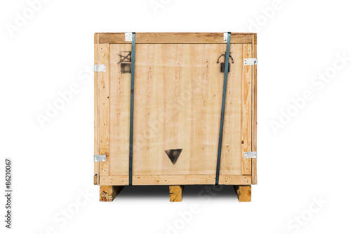 Wooden crate