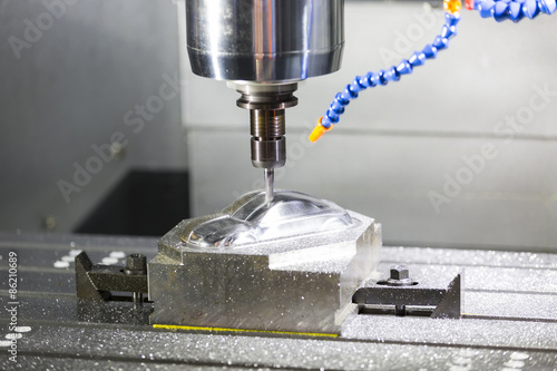 Obraz na płótnie High precision CNC machining center