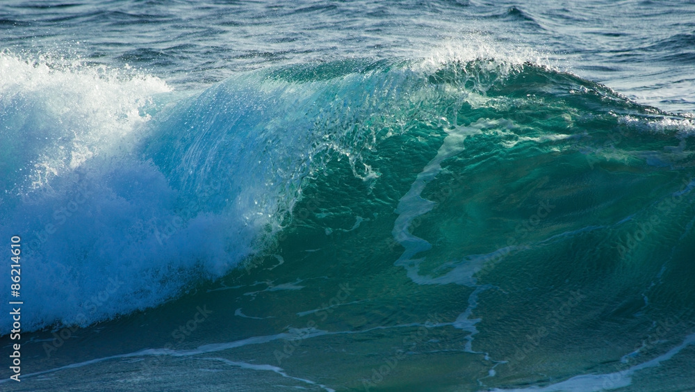 Fototapeta premium breaking waves