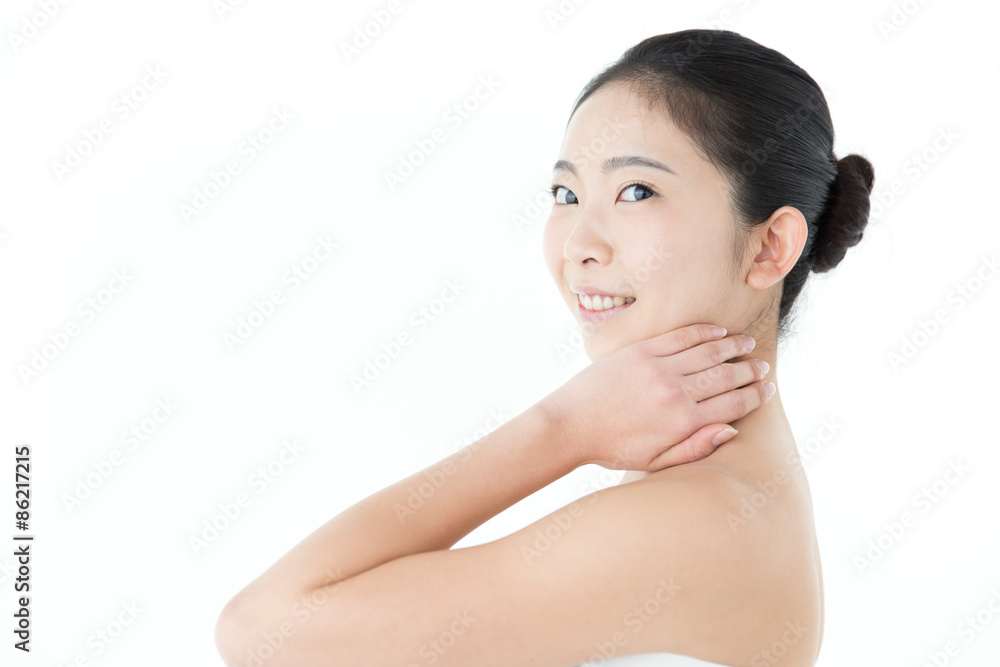 肌の綺麗な女性 肌の綺麗な女性