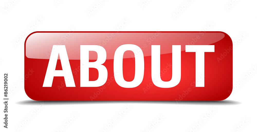 about red square 3d realistic isolated web button about red square 3d realistic isolated web button