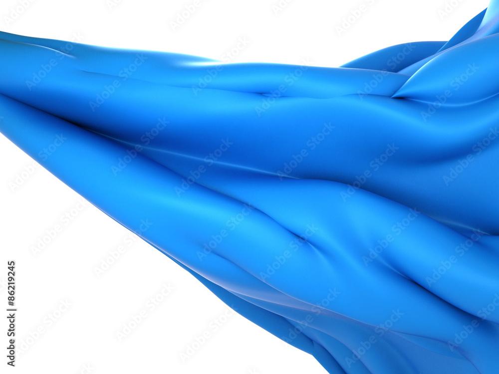 Blue Astract Smooth Cloth