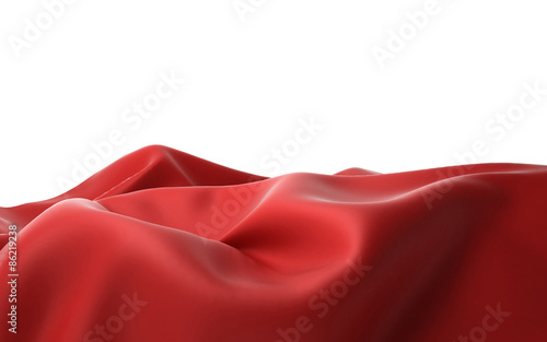Red Astract Smooth Cloth