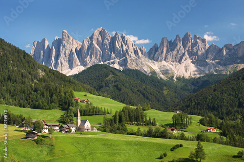 Valokuva The Dolomites in the European Alps