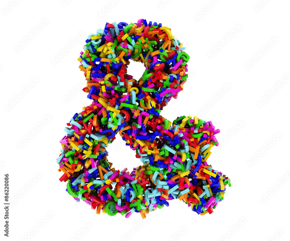 Render & symbol consists of the letters Render & symbol consists of the letters