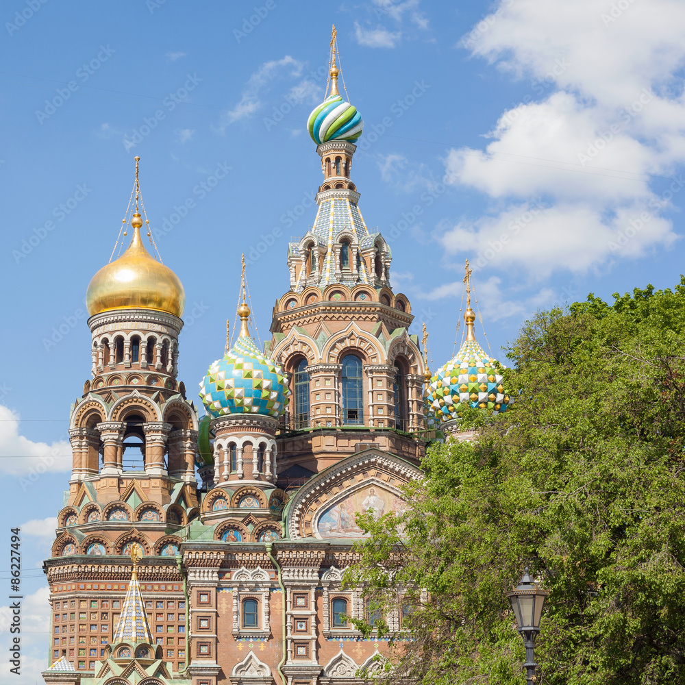 The Church of the Savior on Spilled Blood in St. Petersburg