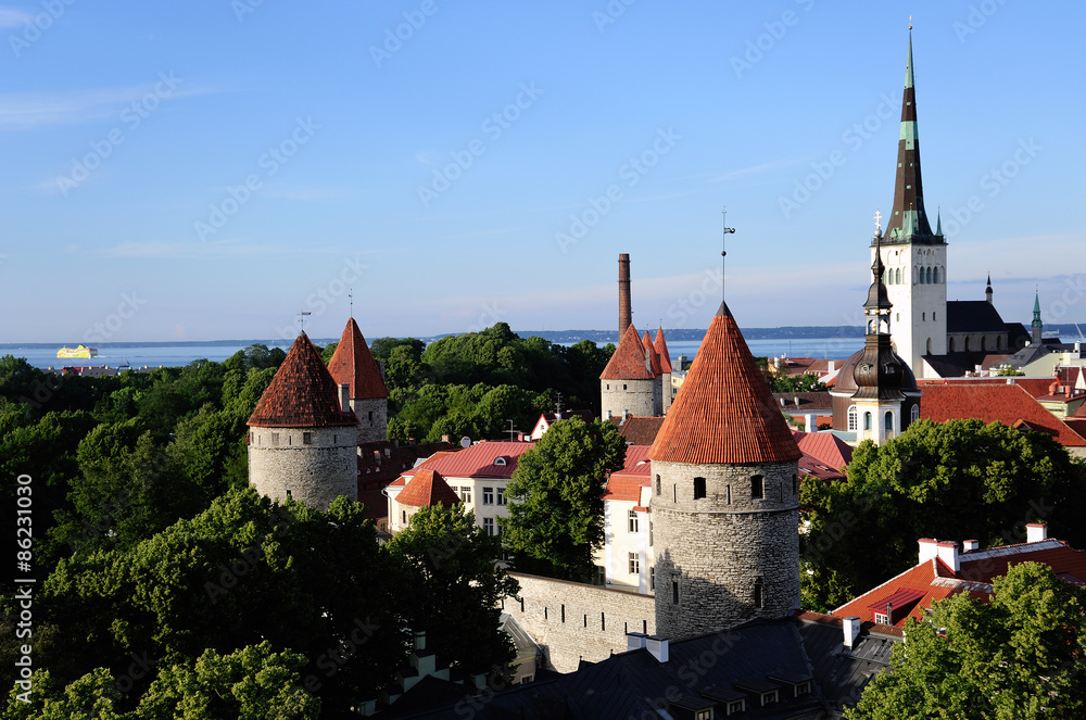 Stadtansicht Tallinn, Estland