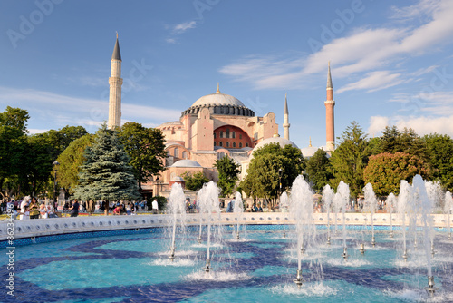 Hagia Sophia in Istanbul, turkey.