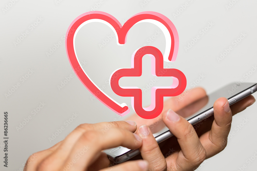 Obraz premium healtcare hearth