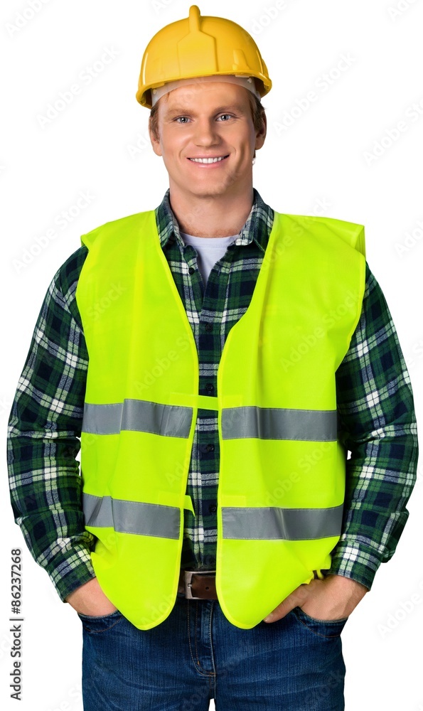 Construction Worker, Manual Worker, Helmet.