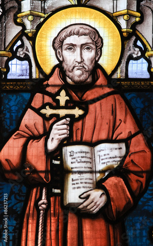Stained Glass - Saint Francis of Assisi photo