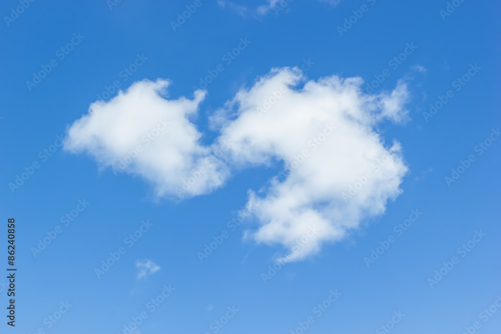 Blue sky with clouds Blue sky with clouds