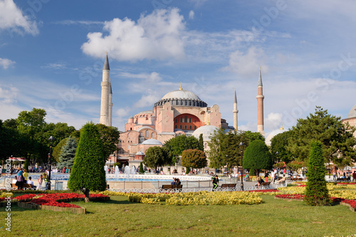 Hagia Sophia in Istanbul, turkey. photo