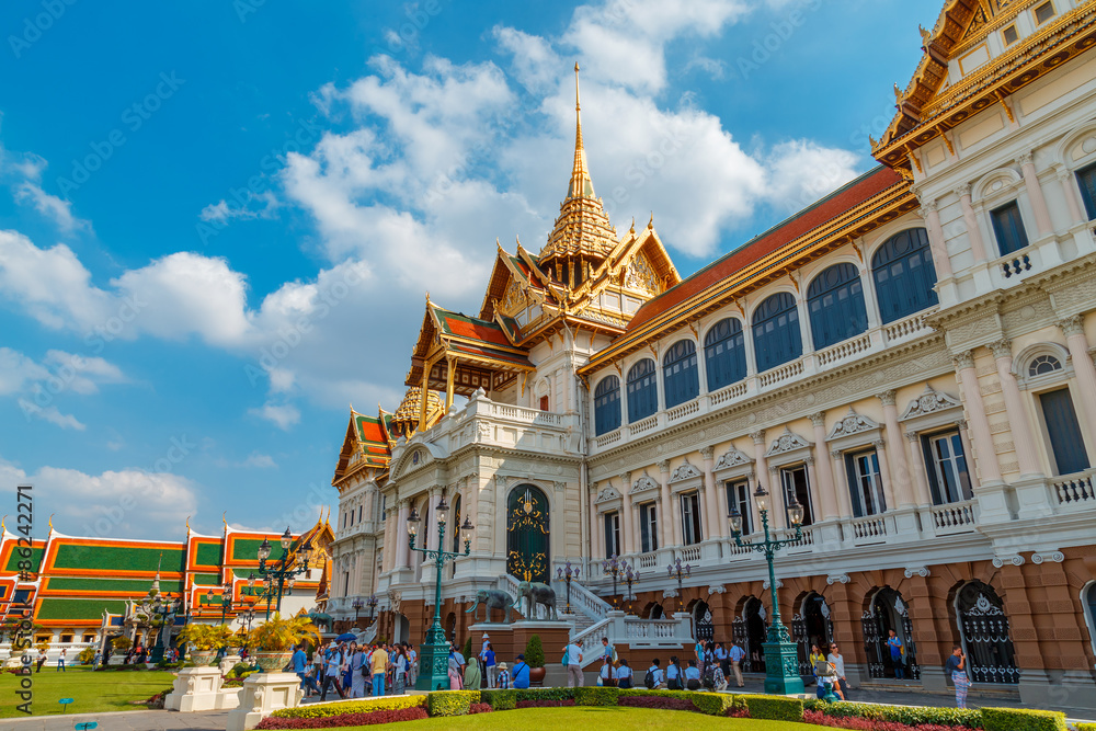 Naklejka premium The Grand Palace of Thailand in Bangkok