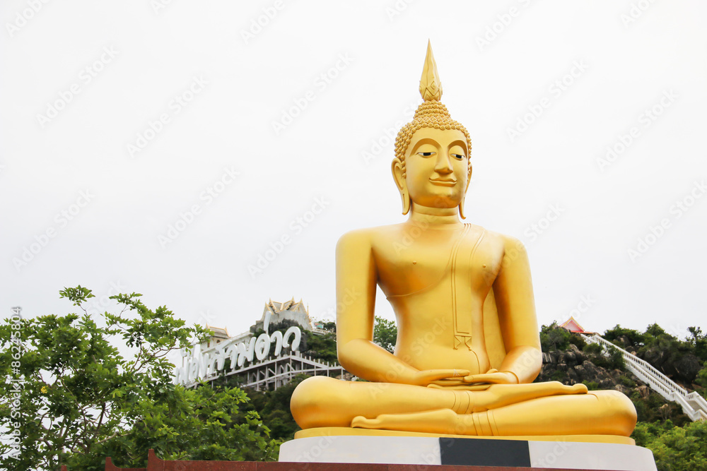 Buddha statue on white background Buddha statue on white background