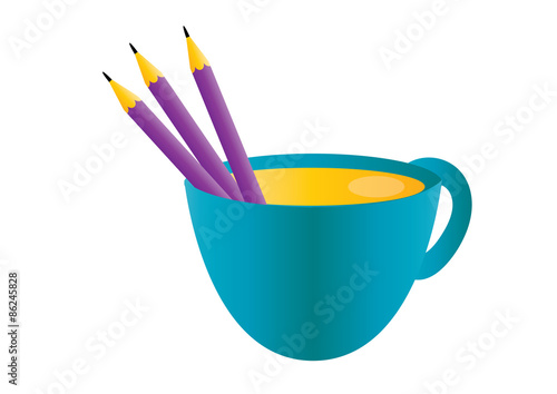 Pencils in Cup