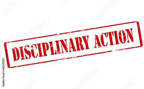 Disciplinary action