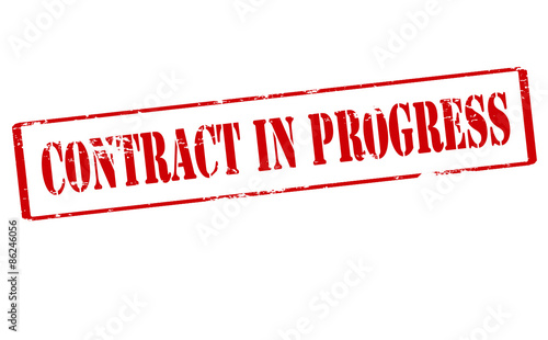 Contract in progress