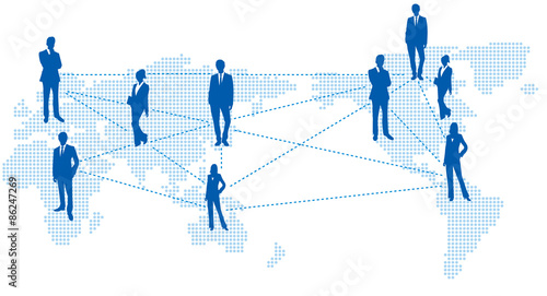 World map Social networking service Vector