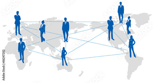 World map Social networking service Vector