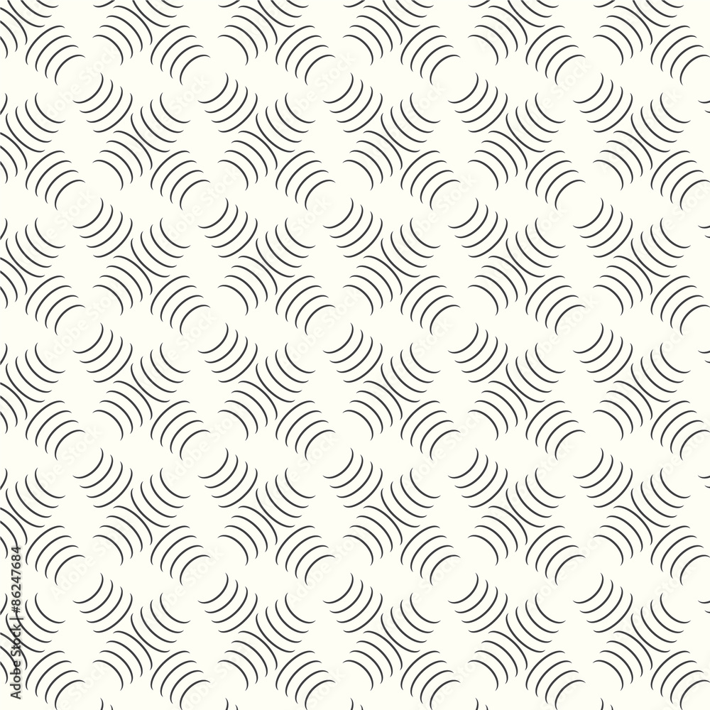vector seamless pattern geometric monochrome background