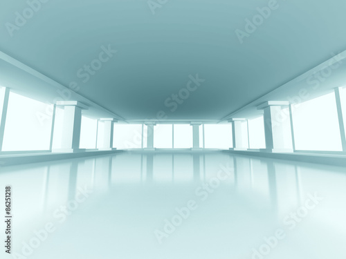 Abstract Modern Indoor Interior Architecture Background