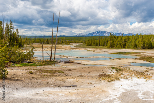 Norris Basin in Yellowstone N.P.