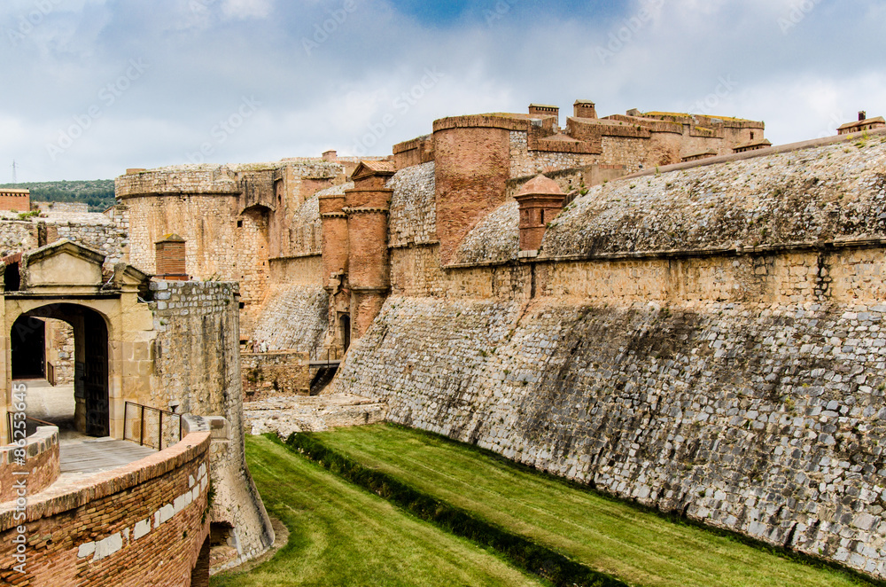 Festung salses le chateau in Roussillon