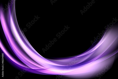 Design Purple Light Abstract Waves Background