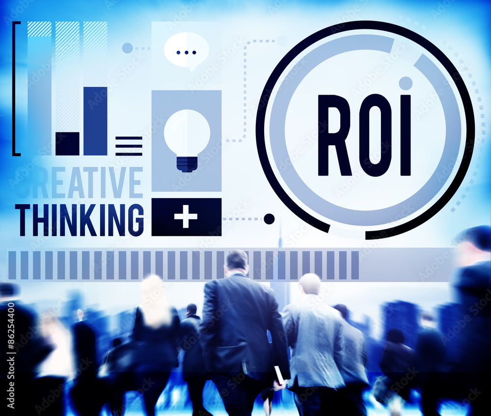Return On Investment Financial Management Revenue Concept Return On Investment Financial Management Revenue Concept