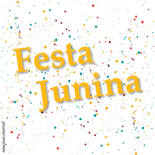 confetti background vector illustration eps 10 Festa junina