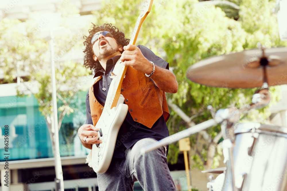 Fototapeta premium Love my music