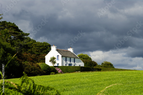 Wallpaper Mural Isolated Farm House in Ireland Torontodigital.ca