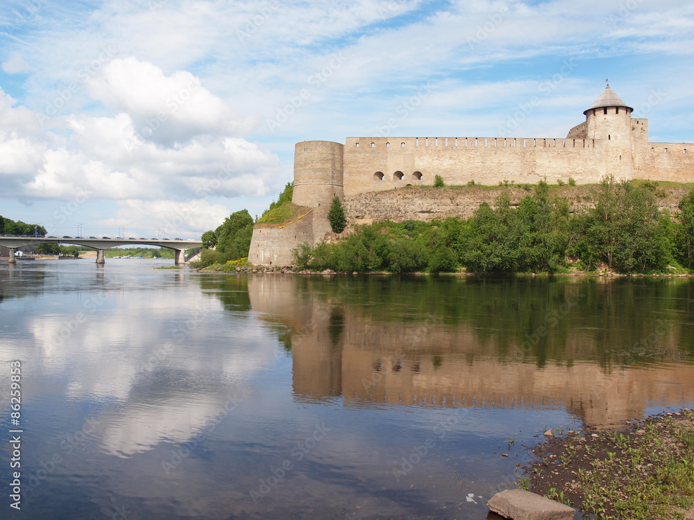 Festung Invangorod bei Narva