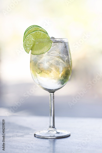 white port and tonic cocktail