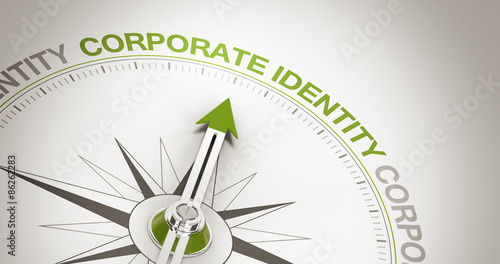 Cuadro en lienzo Corporate identity