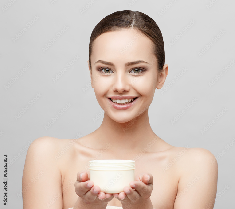 Beautiful Woman with Clean Fresh Skin Beautiful Woman with Clean Fresh Skin