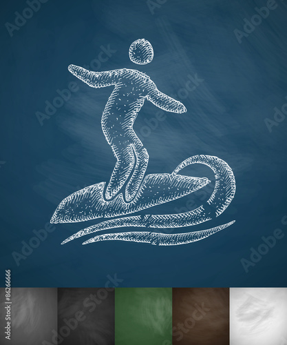 surfer icon